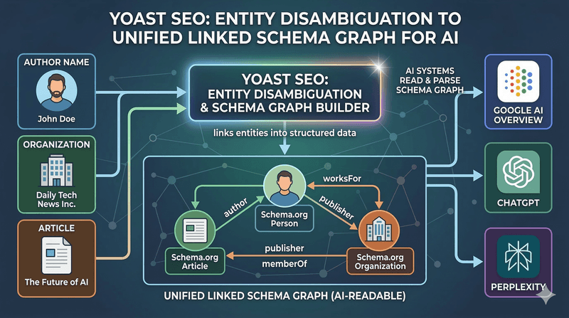 Yoast SEO Now Uses Schema to Disambiguate Entities for AI Search