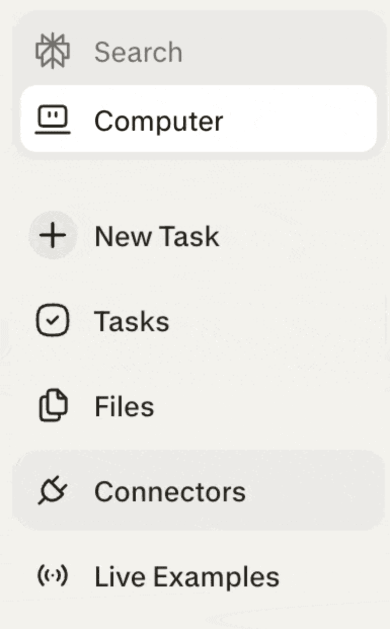 click on Connectors